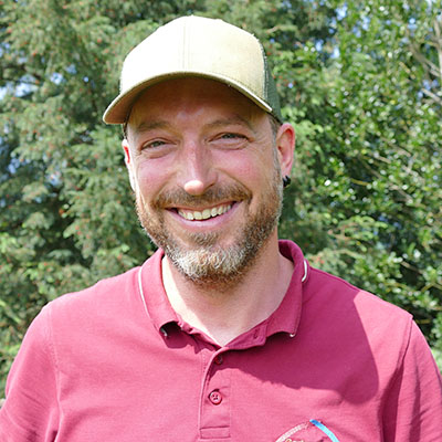 Mitarbeiter Gartenpflege Marcel Schürpf